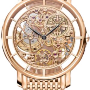 Patek Philippe Complications 39mm Skeleton Hand-Engraved Decoration Rose Gold - 5180/1R-001