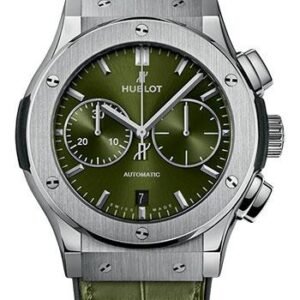 Hublot Classic Fusion Chronograph Titanium Green Watch-521.NX.8970.LR
