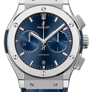 Hublot Classic Fusion Blue Chronograph Titanium Watch-541.NX.7170.LR