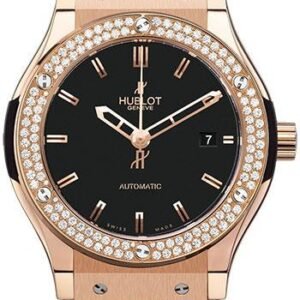 Hublot Classic Fusion Gold Diamonds Watch-542.PX.1180.LR.1104