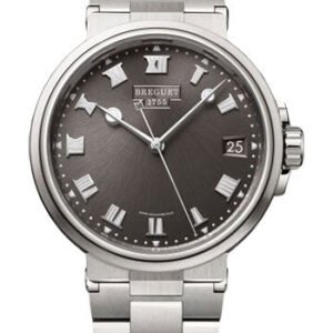 Breguet Marine 5517 - Titanium Case - Black Dial - Metal Bracelet - 5517TI/G2/TZ0