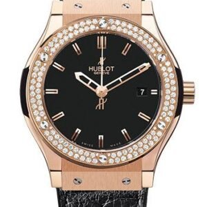 Hublot Classic Fusion Gold Diamonds Watch-561.PX.1180.LR.1104