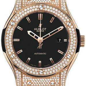 Hublot Classic Fusion Gold Diamonds Watch-565.PX.1180.LR.1704