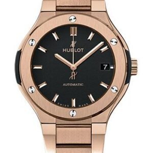 Hublot Classic Fusion King Gold Bracelet Watch-568.OX.1180.OX