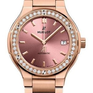 Hublot Classic Fusion King Gold Pink Watch-568.OX.891P.OX.1204