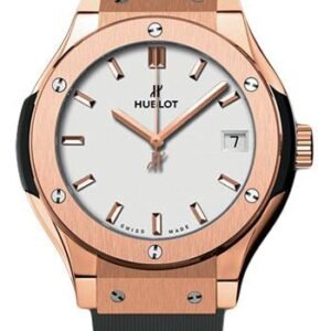 Hublot Classic Fusion King Gold Opalin Pave Watch-582.OX.2610.RX.1704