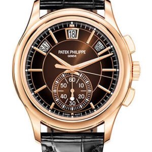 Patek Philippe Complications Flyback Chronograph Annual Calendar - Rose Gold - Brown Sunburst Dial - 5905R-001