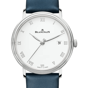 Blancpain Villeret Ultraplate Date Ultra-Slim Steel Satin Ladies Watch - 6224 1127 95A