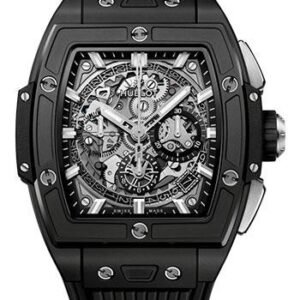 Hublot Spirit of Big Bang Black Magic Watch - 42 mm - Sapphire Dial - Black Rubber Strap-642.CI.0170.RX