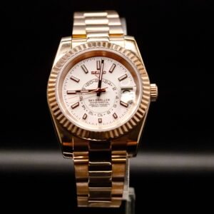 Seiko Mod Rose Gold Sky-Dweller