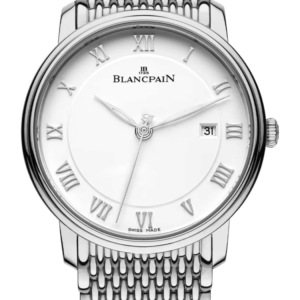 Blancpain Villeret Ultraplate Date 40mm Steel Men's Watch - 6651 1127 MMB