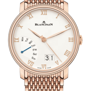 Blancpain Villeret Grande Date Jour Retrograde Red Gold Men's Watch - 6668 3642 MMB