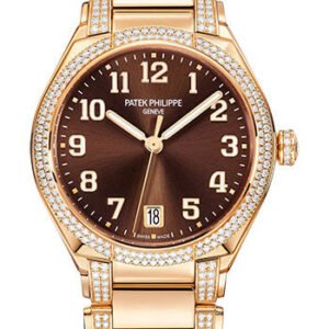 Patek Philippe Twenty~4 Automatic Watch - 36 mm Round Case - Rose Gold - Brown Dial - 7300/1201R-010