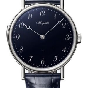 Breguet RŽpŽtition Minutes 7637 - White Gold Case - Blue Grand Feu Enamel Dial - Blue Leather Strap - 7637BB/2Y/9ZU