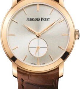 Audemars Piguet Jules Audemars Small Seconds 33mm Silver Index Rose Gold Leather | 77238OR.OO.A088CR.01