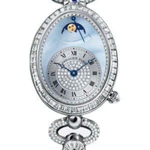 Breguet Reine de Naples 8909 - White Gold Case - Mother-Of-Pearl Dial - Metal Bracelet - 8909BB/VD/J29/DDD0