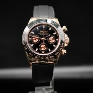 Seikomod Luxe Daytona Black & Gold Edition