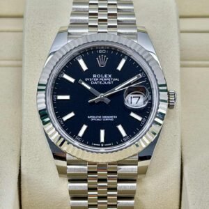 Rolex Datejust 41 – Black Dial on Jubilee