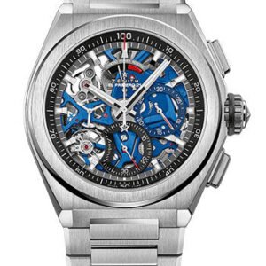 Zenith Defy El Primero 21 Watch - Titanium - Openworked Dial - Titanium Bracelet - 95.9002.9004/78.M9000