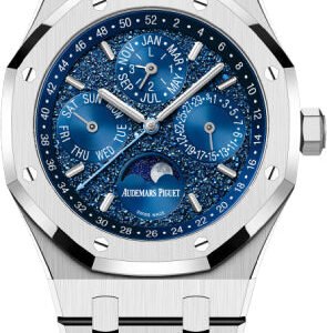 Audemars Piguet Royal Oak Perpetual Calendar "John Mayer" 41mm White Gold Crystal Sand Blue Dial 26574BC.OO.1220BC.02