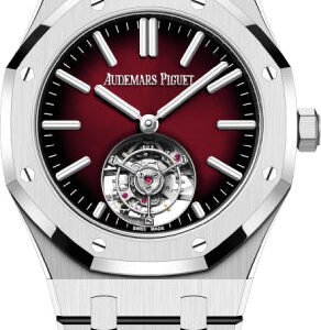 Audemars Piguet Royal Oak Flying Tourbillon 41mm Stainless Steel Burgundy Dial 26730ST.OO.1320ST.05