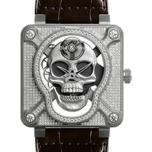 Bell & Ross BR 01 Laughing Skull Full Diamond Limited Edition of 500 Watch