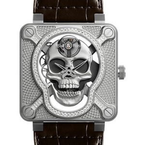 Bell & Ross BR 01 Laughing Skull Light Diamond Limited Edition of 500 Watch