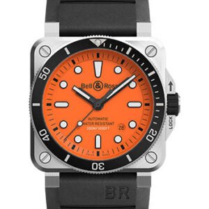 Bell & Ross BR 03-92 Diver Orange - Rubber Strap Limited Edition of 250