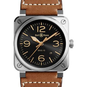 Bell & Ross New BR 03-92 Golden Heritage - Calfskin Strap