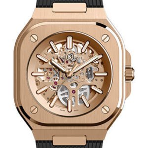 Bell & Ross BR 05 Skeleton Gold - Rubber Strap Limited Edition of 99