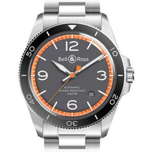 Bell & Ross BR V2-92 Garde-Cotes Watch - Steel Bracelet