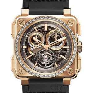 Bell & Ross BR-X1 Tourbillon Rose Gold Diamonds Watch Limited Edition of 20