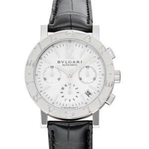 Bvlgari Automatic White Dial Stainless Steel Men's Watch