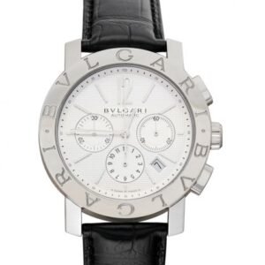 Bvlgari Automatic White Dial Stainless Steel Men's Watch