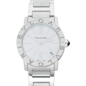Bvlgari Automatic Mother of pearl Dial Stainless Steel Ladies Watch