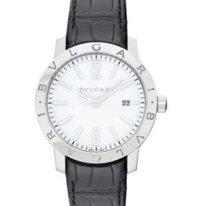 Bvlgari Automatic White Dial Stainless Steel Men's Watch