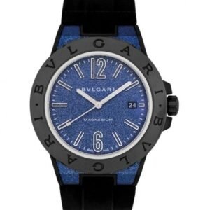 Bvlgari Magnesium Automatic Blue Dial Men's Watch
