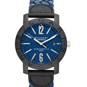 Bvlgari Blue Dial Automatic Men's Watch