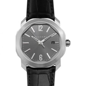 Bvlgari Octo Automatic Black Dial Men's Watch