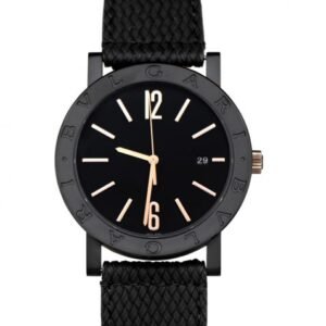 Bvlgari Solotempo Automatic Black Dial Men's Watch