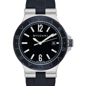 Bvlgari Diagono Automatic Black Dial Men's Watch
