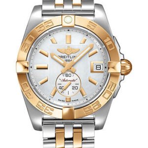 Breitling Galactic 36 Automatic Watch - Steel & rose Gold - Pearl Dial - Two-Tone Bracelet - C37330121A1C1