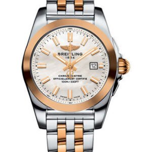 Breitling Galactic 29 Sleek Watch - Steel & rose Gold - Mother-Of-Pearl Dial - Two-Tone Bracelet - C72348121A1C1