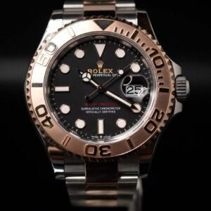 2018 Rolex Yacht-Master 40 watch 116621 Everose Gold & Oystersteel Black Dial 40mm Automatic