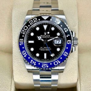 2022 Rolex GMT-Master II "Batman" 40mm 126710BLNR in Stainless Steel with Oyster Bracelet