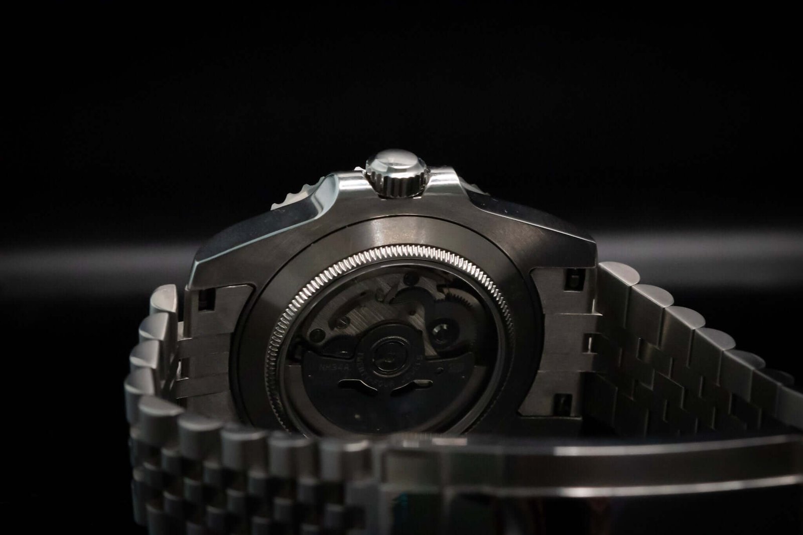 Seiko Mod Batman GMT Meteorite Dial Ceramic Bezel 40mm - Image 6