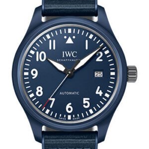 IWC Pilot’s Watch Automatic Edition Laureus Sport for Good Watch - Ceramic Case - Blue Dial - Blue Rubber Strap Limited Edition of 750 - IW328101