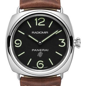 Panerai Radiomir Base Logo - 45mm - Polished Steel - PAM00753