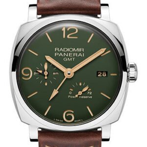 Panerai Radiomir GMT Power Reserve - 45mm - Polished Steel - PAM00999