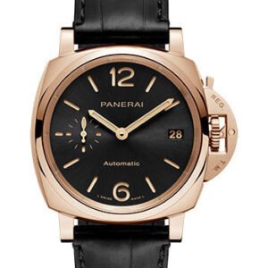 Panerai Luminor Due - 38mm - Polished Goldtech - Black Sun-Brushed Dial - PAM01029